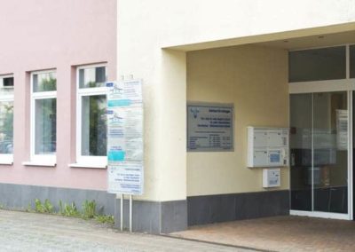 Arztpraxis von Außen